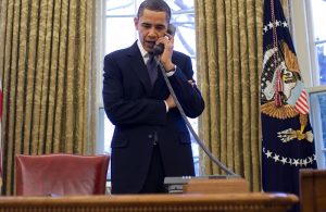 تماس تلفنی اوباما