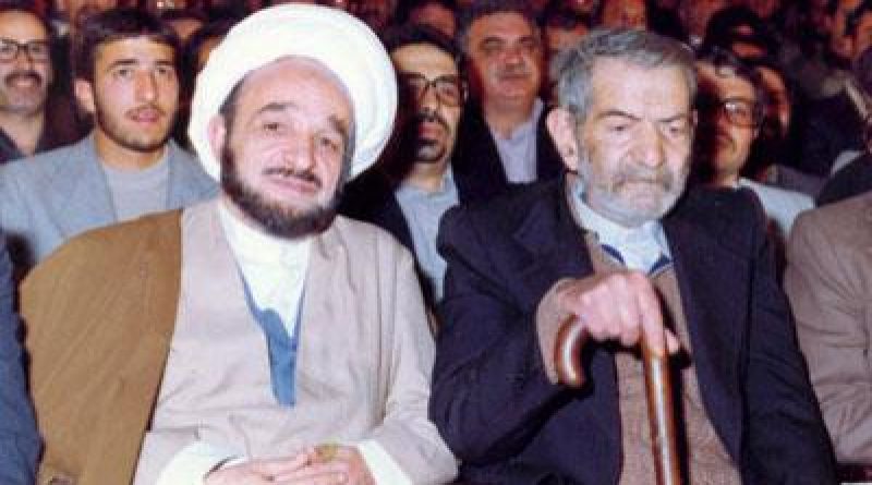 علامه جعفری در کنار شهریار