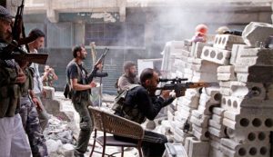 درگیری گروه های تروریست سوریه با یکدیگر